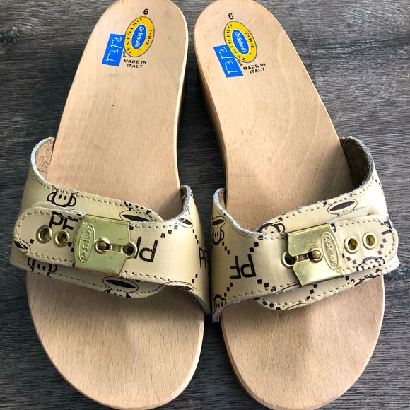 ✨RARE✨Dr. Scholl’s Vintage Classic Slides for Paul Frank NIB - Picture 4 of 10